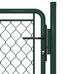 Tuinafscheidingen*vidaXL Tuinpoort staal 100x75 cm Groen