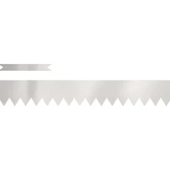 Tuinafscheidingen*vidaXL Tuinrand 10 pcs Zilver 100 x 0.05 x 20 cm Roestvrij staal