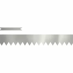 Tuinrand 10 pcs Zilver 100 x 0.05 x 20 cm>vidaXL