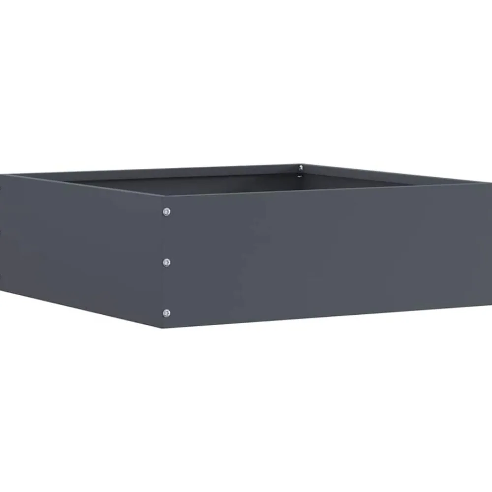 Tuinrand 40 x 40 x 13 cm Staal>vidaXL Discount