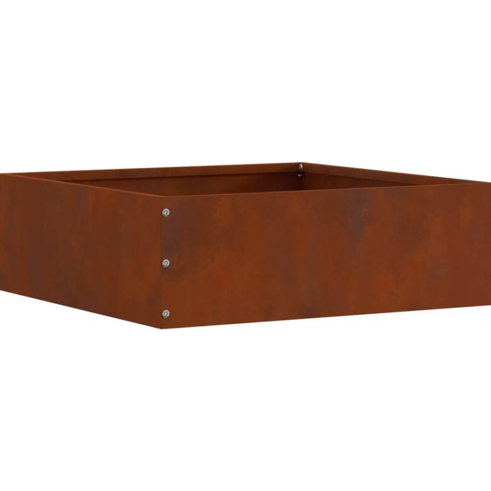 Tuinrand Roestig 40 x 40 x 13 cm>vidaXL Hot