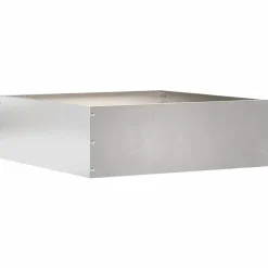 Tuinrand Zilver 40 x 40 x 13 cm>vidaXL New