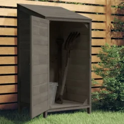 Tuinschuur 55x52x112 cm massief vurenhout kleurig>vidaXL Clearance