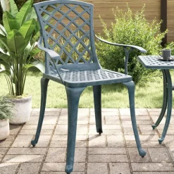 Tuinstoelen 2 st gietaluminium>vidaXL Discount