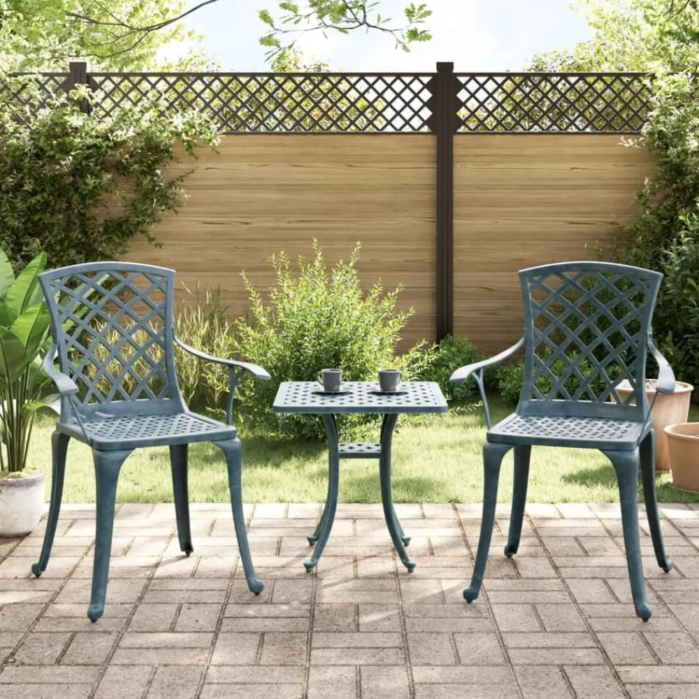 Tuinstoelen 2 st gietaluminium>vidaXL Discount