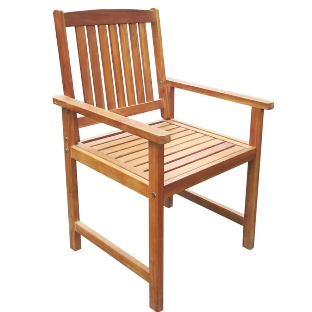 Tuinstoelen 2 st massief acaciahout>vidaXL Clearance