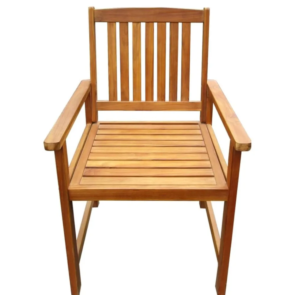 Tuinstoelen 2 st massief acaciahout>vidaXL Clearance