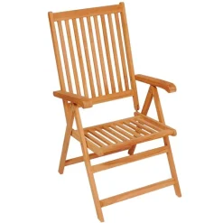 Tuinmeubelen*vidaXL Tuinstoelen 2 st met crèmekleurige kussens massief teakhout Crème