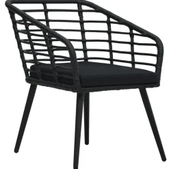Tuinstoelen 2 st met kussens poly rattan>vidaXL Online