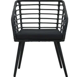 Tuinstoelen 2 st met kussens poly rattan><noscript><img width=