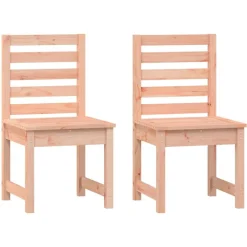 Tuinmeubelen*vidaXL Tuinstoelen 2 st 50x48x91,5 cm massief douglashout Natuurlijk douglashout