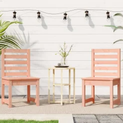 Tuinmeubelen*vidaXL Tuinstoelen 2 st 50x48x91,5 cm massief douglashout Natuurlijk douglashout