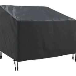 Tuinstoelhoes Zwart 96 x 79 x 74 cm 210D Oxford Stof>vidaXL Hot