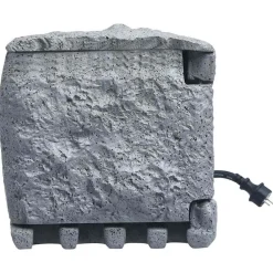 Energie- & Elektriciteitsbenodigdheden*vidaXL Tuinstopcontact 4 ingangen waterbestendig polyresin Grijs