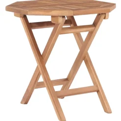 Tuintafel inklapbaar 45x45x45 cm massief teakhout>vidaXL Discount