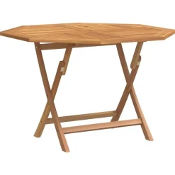 Tuinmeubelen*vidaXL Tuintafel inklapbaar 110x110x75 cm massief teakhout