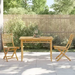 Tuintafel 110x55x75 cm bamboe><noscript><img width=