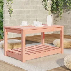 Tuinmeubelen*vidaXL Tuintafel 82,5x50,5x45 cm massief douglashout Natuurlijk douglashout