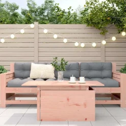 Tuinmeubelen*vidaXL Tuintafel 100x50x75 cm massief douglashout Onbehandeld douglashout
