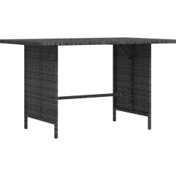 Tuintafel 110x70x65 cm poly rattan>vidaXL Best