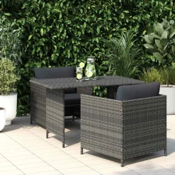Tuintafel 110x70x65 cm poly rattan><noscript><img width=