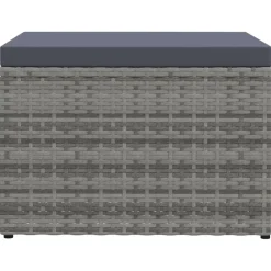 Tuinvoetenbank met kussen poly rattan><noscript><img width=