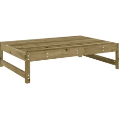 Tuinmeubelen*vidaXL Tuinvoetenbank 120x80 cm geïmpregneerd grenenhout geïmpregneerd grenenhout