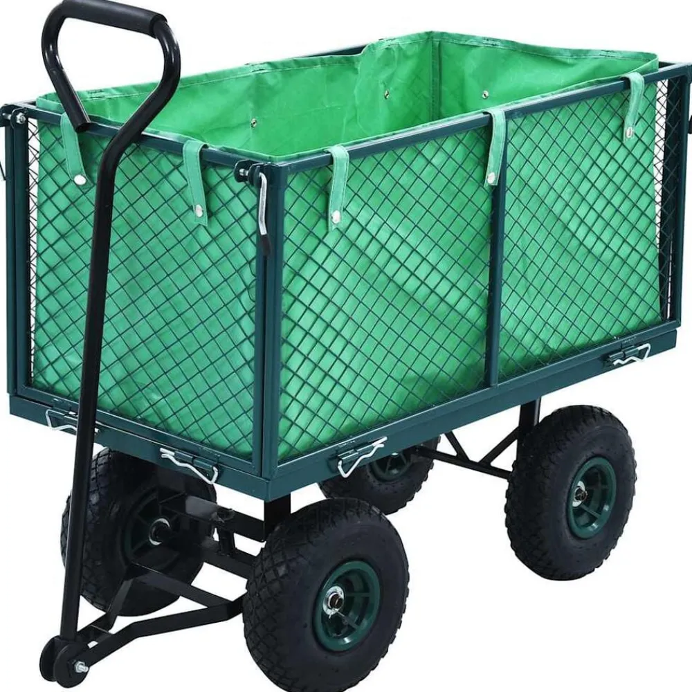Tuinwagen 350 kg>vidaXL Clearance