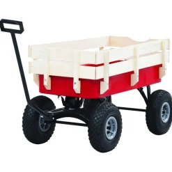 Gereedschap*vidaXL Tuinwagen 150 kg rood