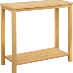 Tuinwandtafel 80x35x75 cm massief acaciahout>vidaXL New