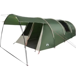 Tunnel Tent 4-Person met dak en Wit 740 x 370 x 220 cm>vidaXL Online