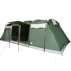 Buitensport*vidaXL Tunneltent 8-persoons waterdicht Groen