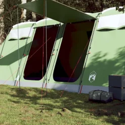 Buitensport*vidaXL Tunneltent 8-persoons waterdicht Groen