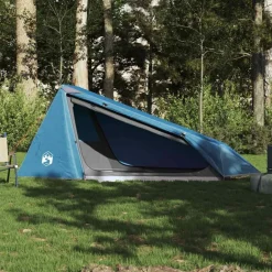 Buitensport*vidaXL Tunneltent 1-persoons waterdicht Blauw