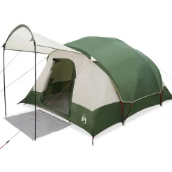 Buitensport*vidaXL Tunneltent 8-persoons waterdicht Groen