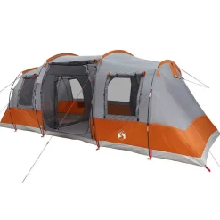 Tunneltent 4-persoons waterdicht en oranje><noscript><img width=