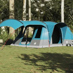 Buitensport*vidaXL Tunneltent 5-persoons waterdicht Blauw