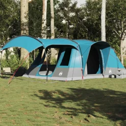 Buitensport*vidaXL Tunneltent 5-persoons waterdicht Blauw