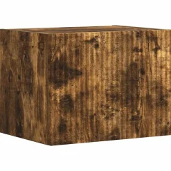 Tv-Meubels*vidaXL TV Wandkast 39 x 31 x 29,5 cm Bewerkt hout Gerookt eiken
