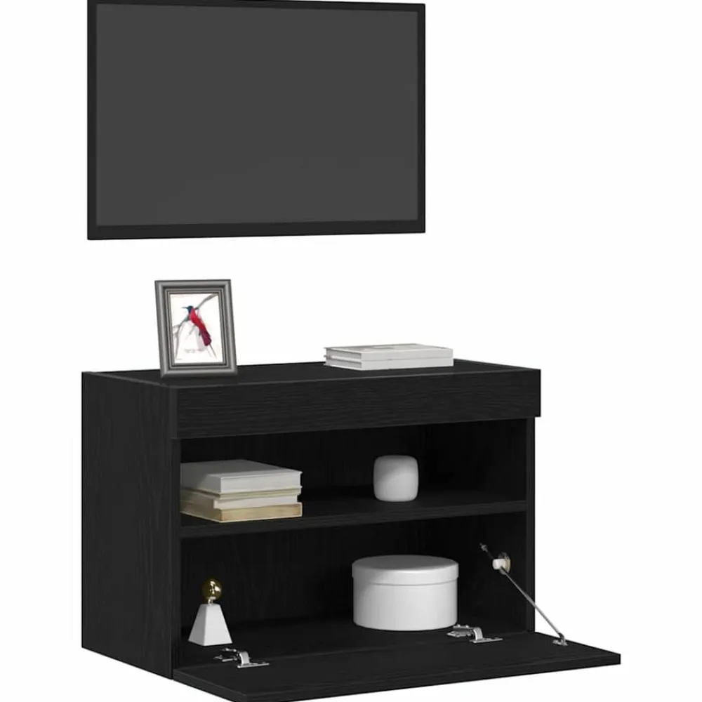 TV Wandkast 60 x 30 x 40 cm Bewerkt hout>vidaXL Online