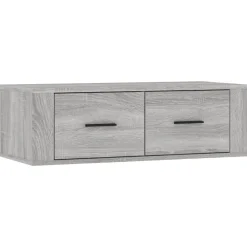 Tv-hangmeubel 80x36x25 cm bewerkt hout eikenkleur>vidaXL Best