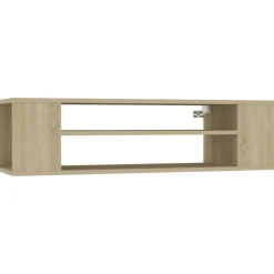 Tv-hangmeubel 100x30x26,5 cm bewerkt hout kleurig>vidaXL