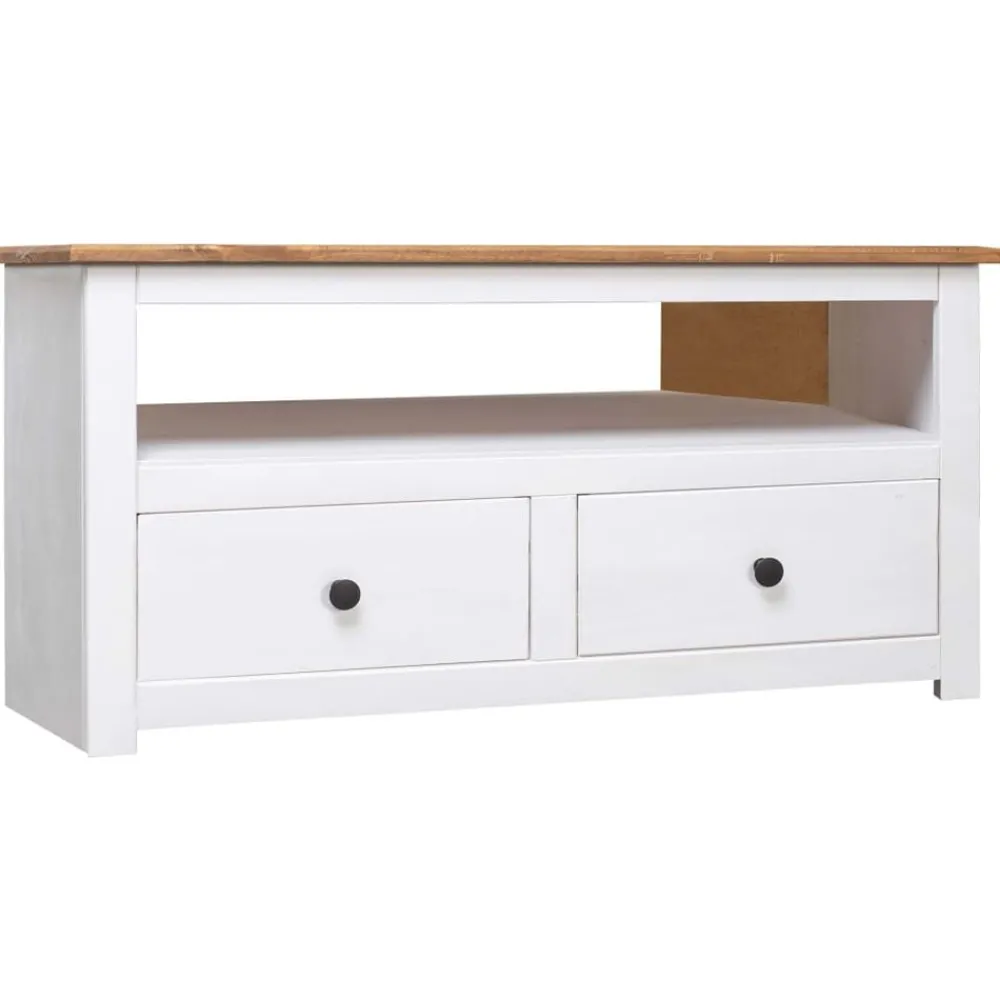 Tv-hoekkast Panama Range 93x49x49 cm massief grenenhout>vidaXL Discount