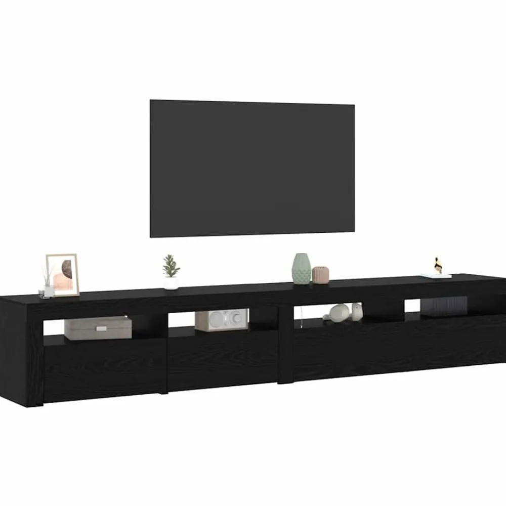 TV-kast 2 pcs 240 x 35 x 40 cm Bewerkt hout>vidaXL Discount
