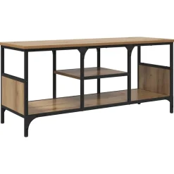 TV-kast Artisan Eiken 100 x 35 x 45 cm Gemonteerd hout en ijzer>vidaXL New