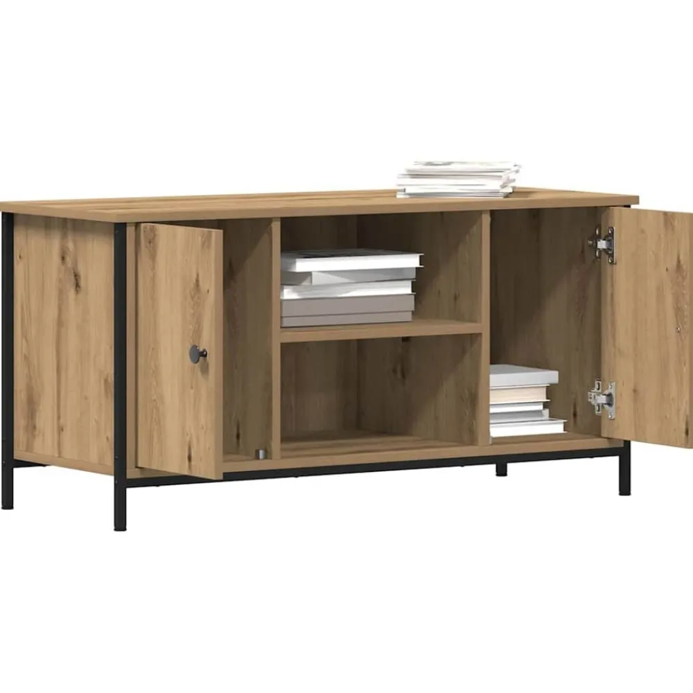 TV-kast 100 x 40 x 50 cm Bewerkt hout>vidaXL Sale