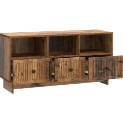 Tv-Meubels*vidaXL TV-kast met lade 102 x 34,5 x 50 cm Bewerkt hout Oud hout