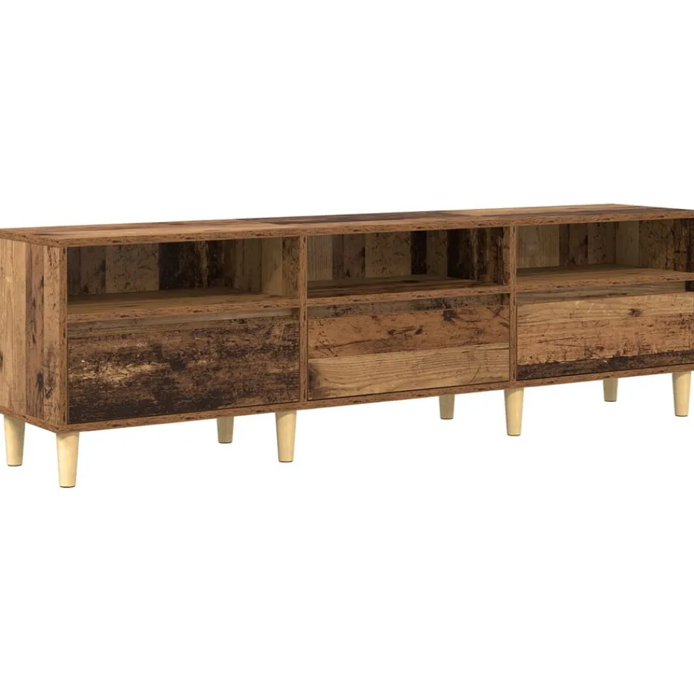 TV-kast met lade 150 x 30 x 45 cm Bewerkt hout>vidaXL Online