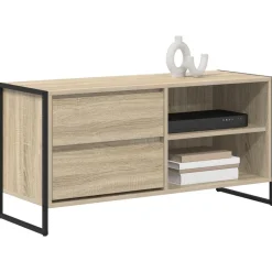 Tv-Meubels*vidaXL TV-kast met lade Sonoma 100 x 36 x 49,5 cm Bewerkt hout Sonoma eiken