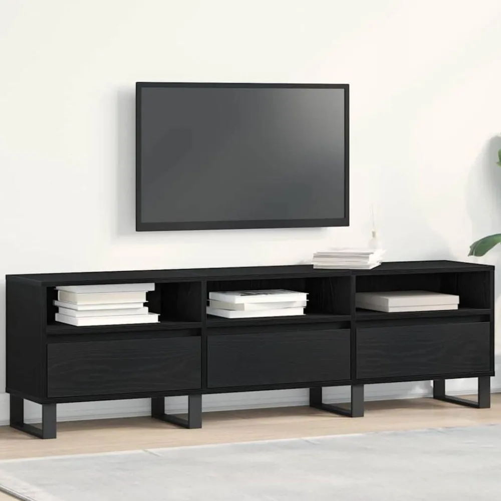 TV-kast met lade 150 x 30 x 44,5 cm Bewerkt hout>vidaXL Clearance